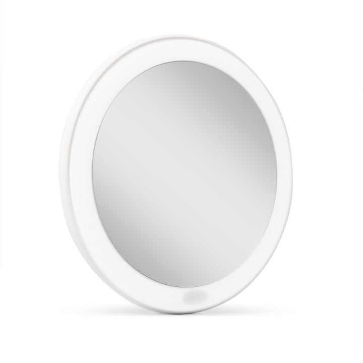 Zadro LED lighted compact mirror with 3x magnification and rechargeable lithium battery