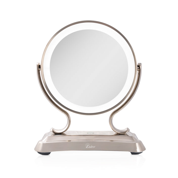 Glamour LED Lighted Makeup Mirror with Magnification