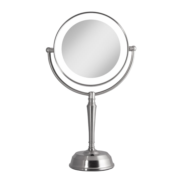 Makeup Mirror with Light and Magnification, USB Charging Port