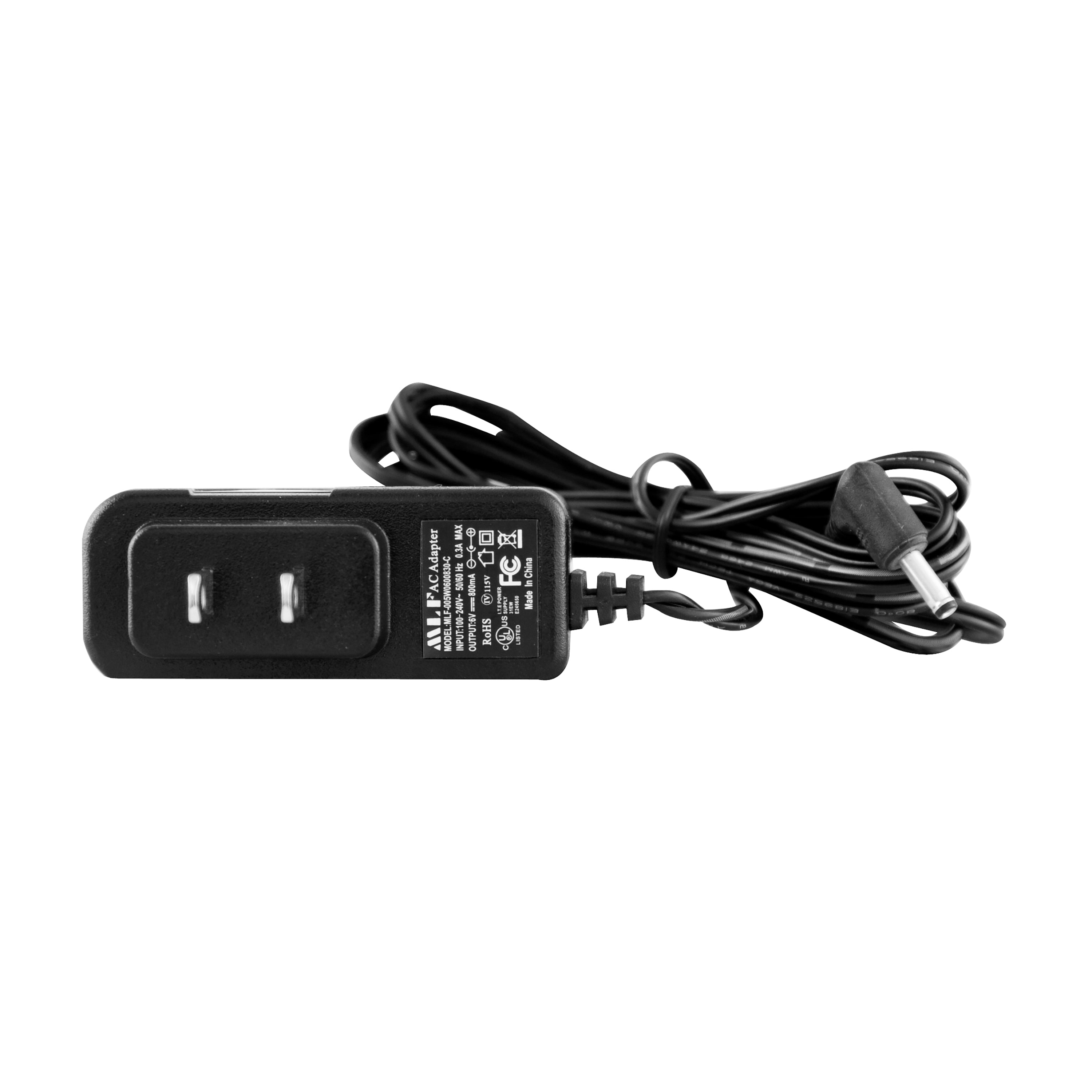 6V / 1A Power Cord Adapter