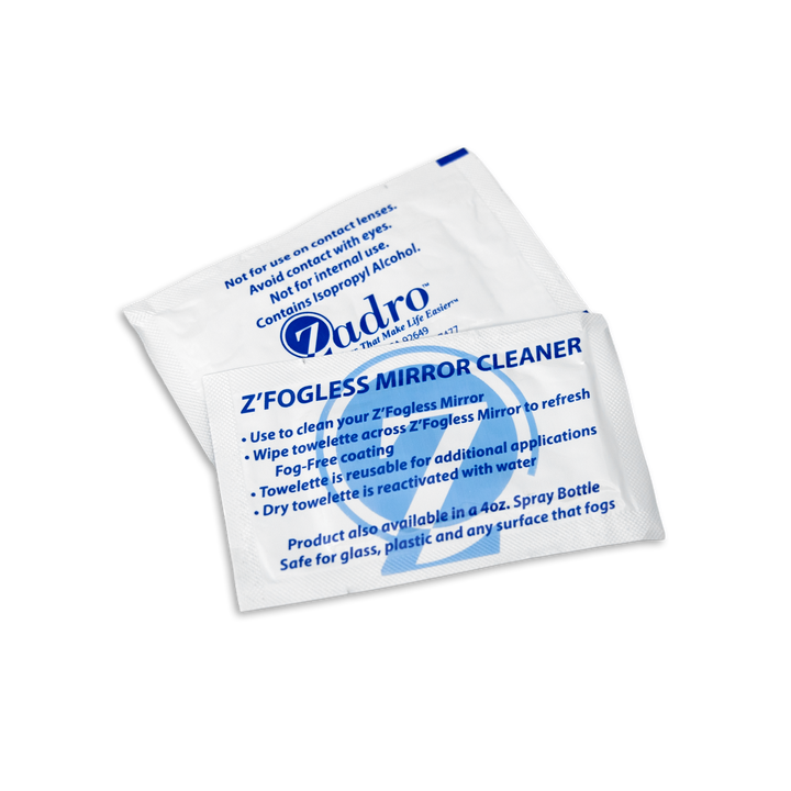 Anti Fog Mirror Cleaning Wipes - Multipacks