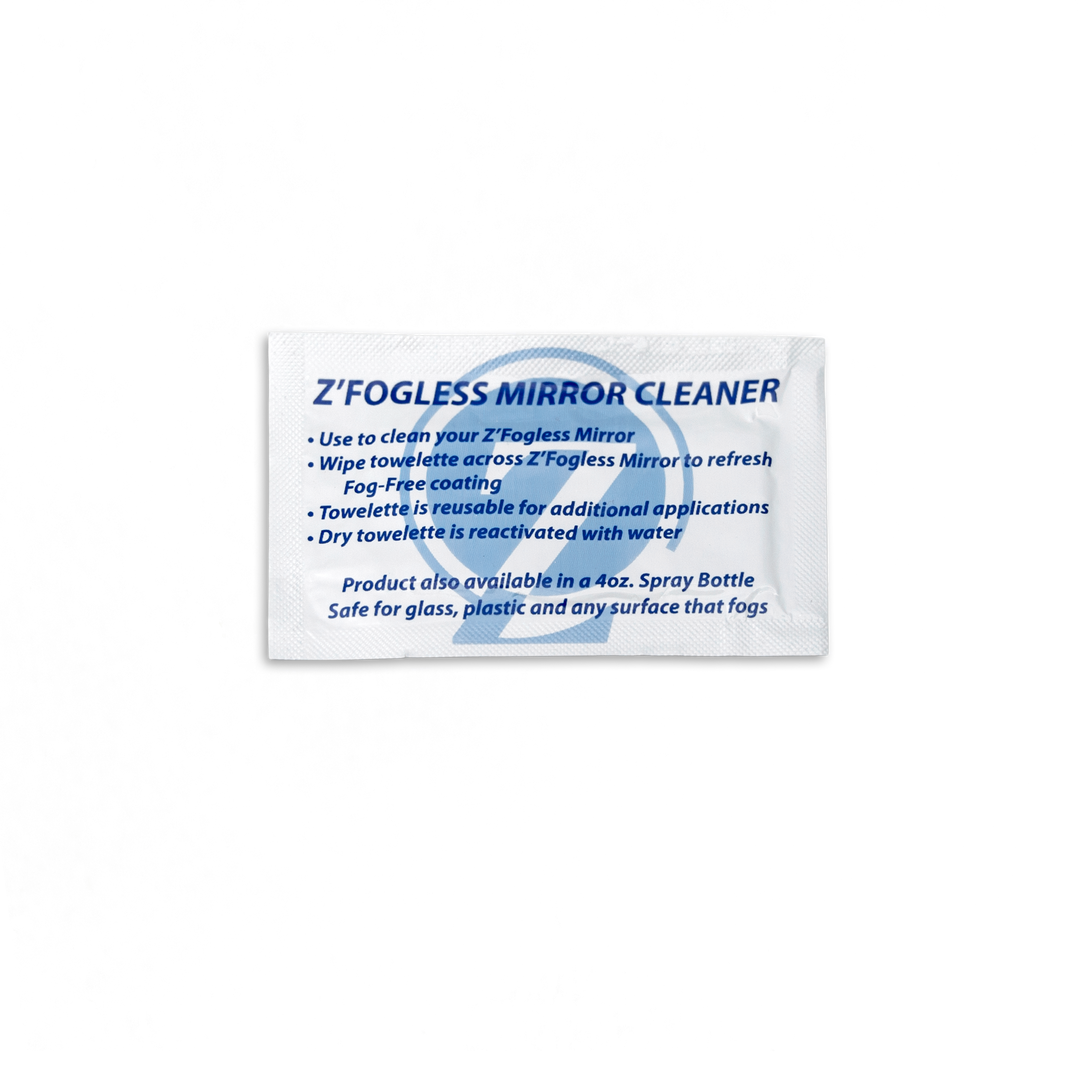 Anti Fog Mirror Cleaning Wipes - Multipacks