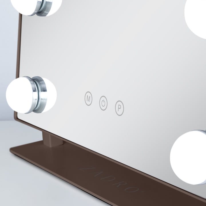 Scalloped Edge Hollywood LED Vanity Mirror