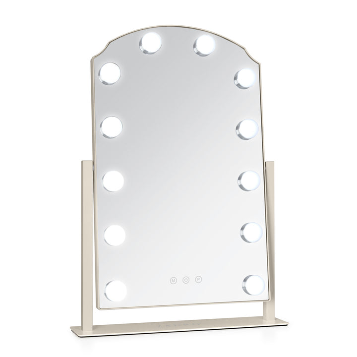 Scalloped Edge Hollywood LED Vanity Mirror
