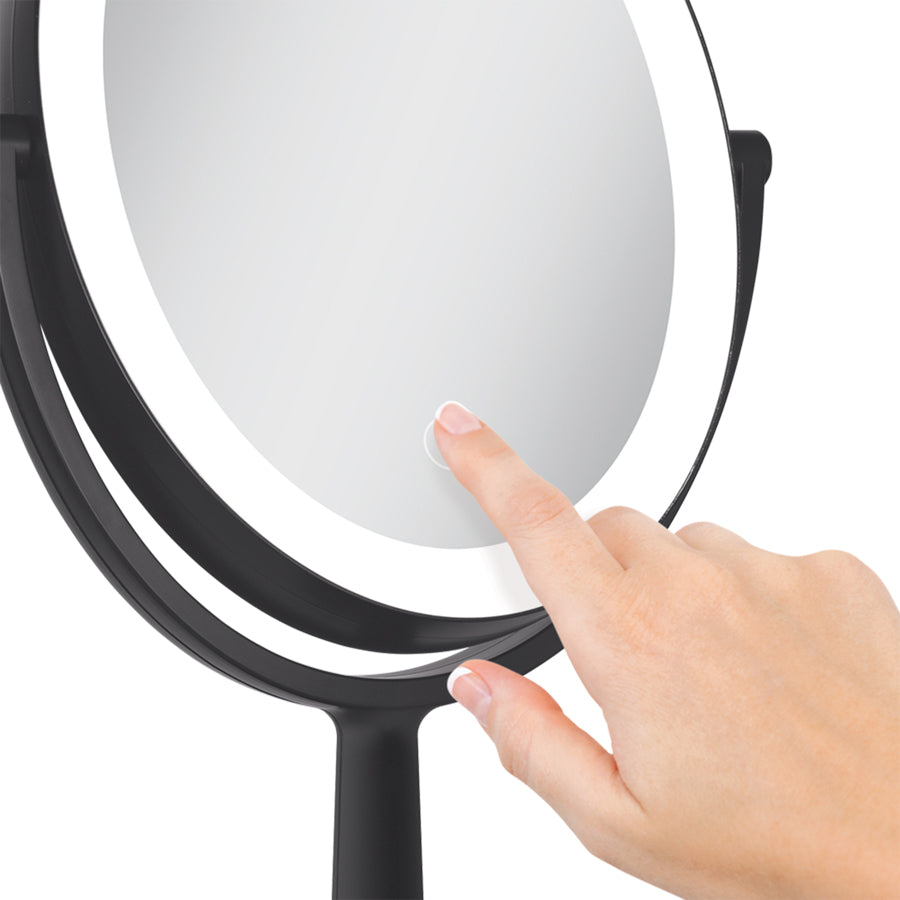 Huntington LED Makeup Mirror with Magnification & USB-C Rechargeable Device Port