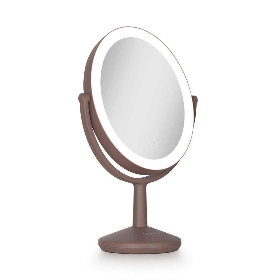 Huntington LED Makeup Mirror with Magnification & USB-C Rechargeable Device Port
