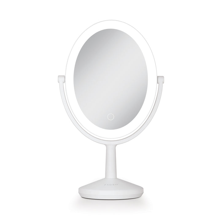 Huntington LED Makeup Mirror with Magnification & USB-C Rechargeable Device Port