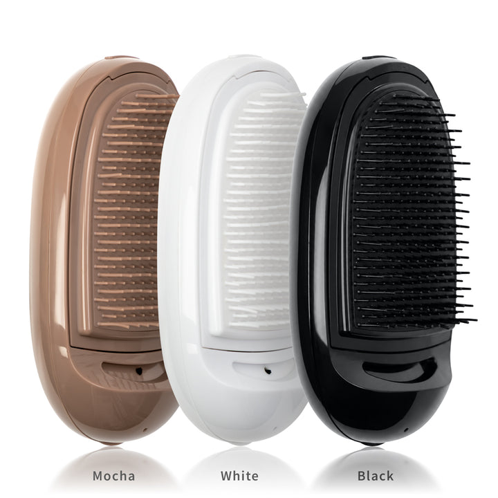 Detangling Massage Hairbrush with Smoothing Negative Ion Technology