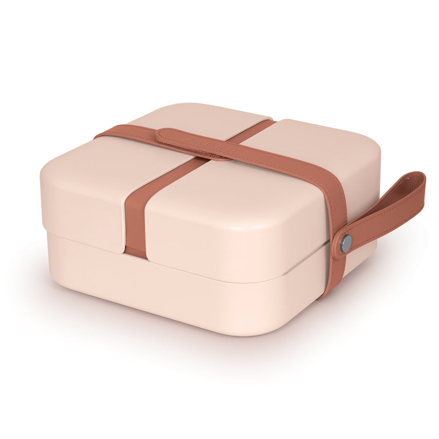 Traveling Makeup Case with LED Lighted Face Mirror