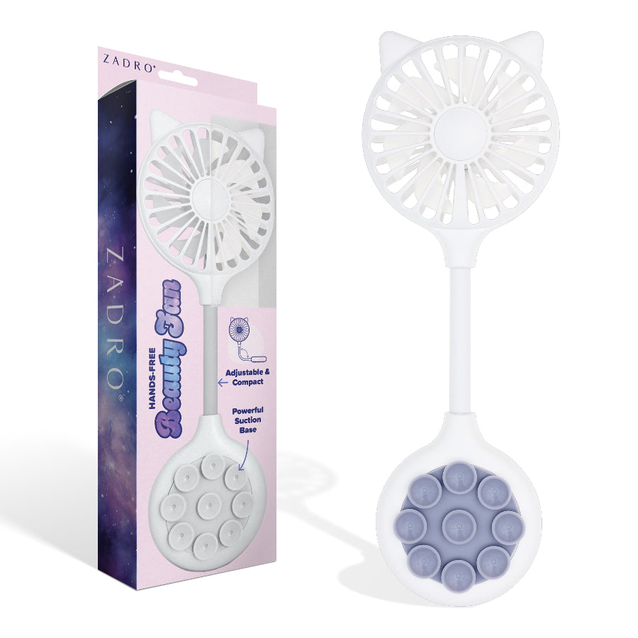 Hands-Free Cat Ear Beauty Fan