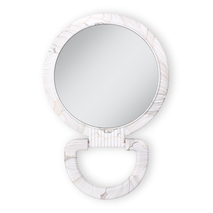 Hanging Handheld Mirror with Handle, 3X/1X