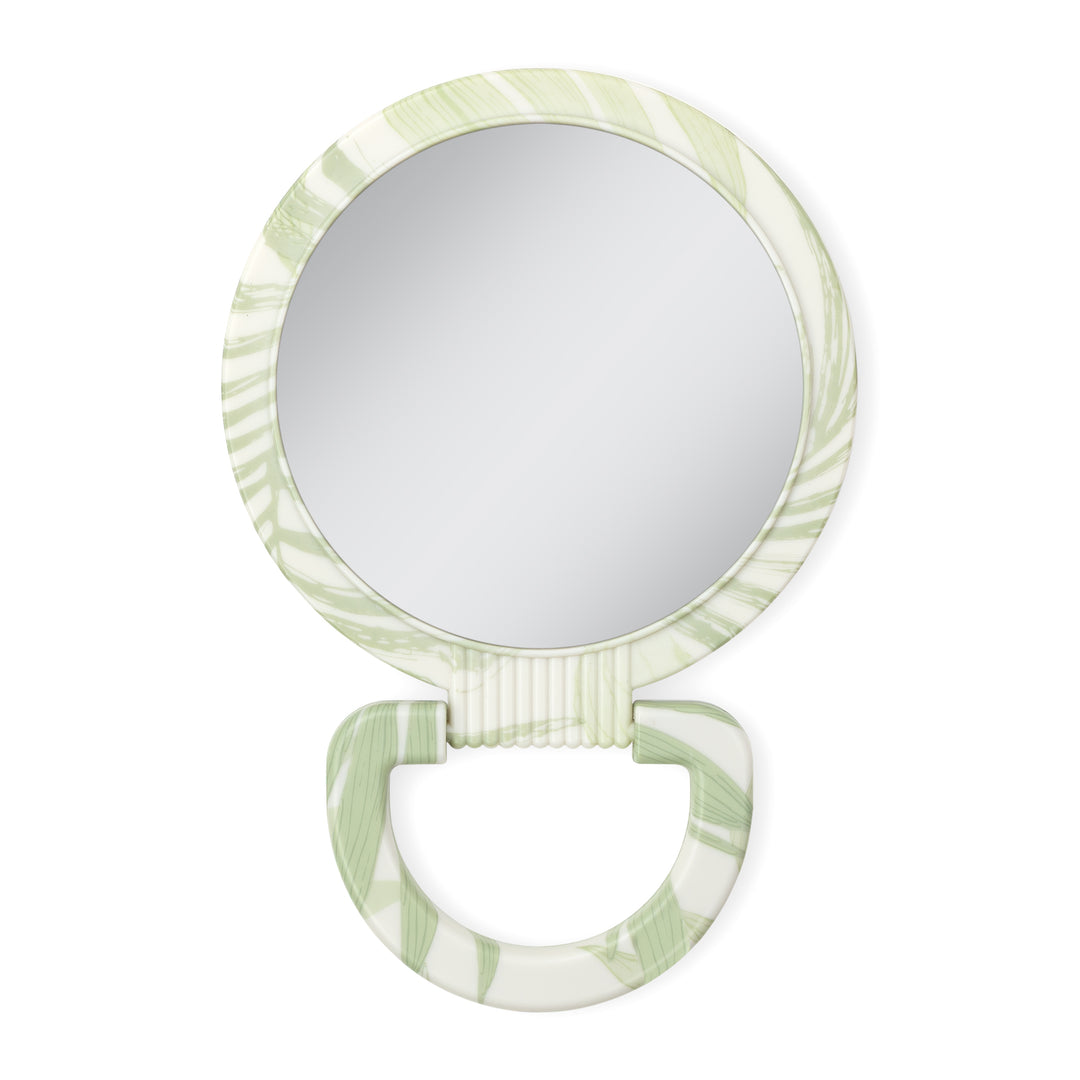 Hanging Handheld Mirror with Handle, 3X/1X