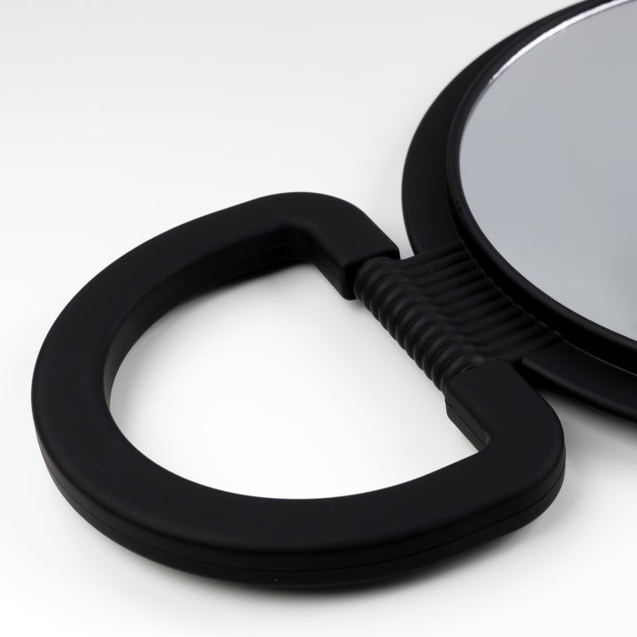 Hanging Handheld Mirror with Soft-Touch Handle, 1X/5X