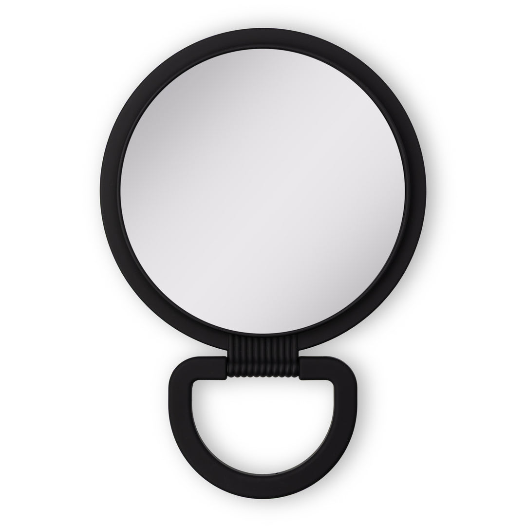 Hanging Handheld Mirror with Soft-Touch Handle, 1X/5X