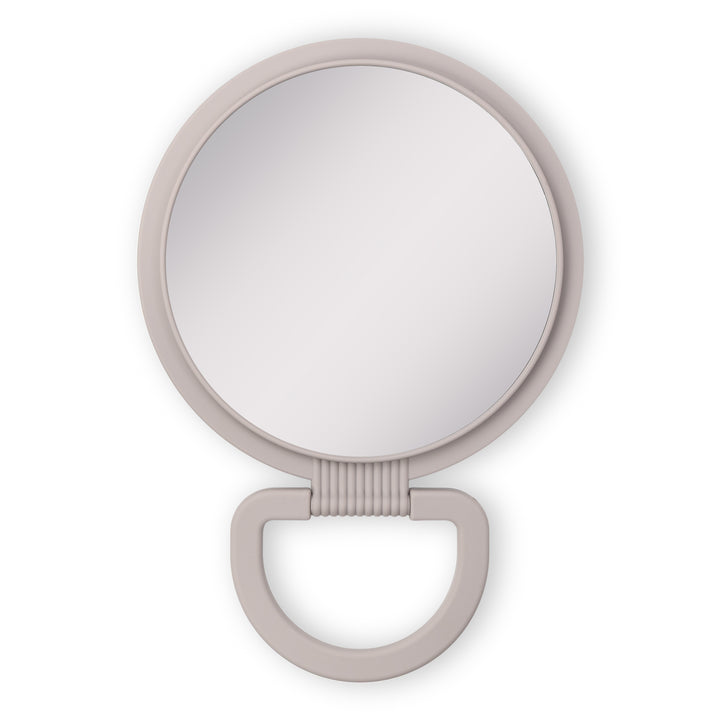 Hanging Handheld Mirror with Soft-Touch Handle, 1X/5X