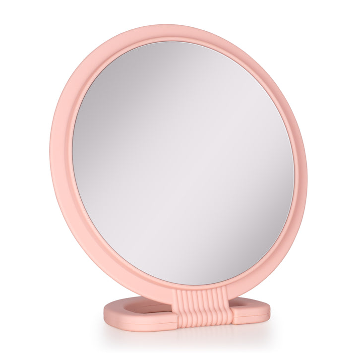 Hanging Handheld Mirror with Soft-Touch Handle, 1X/5X