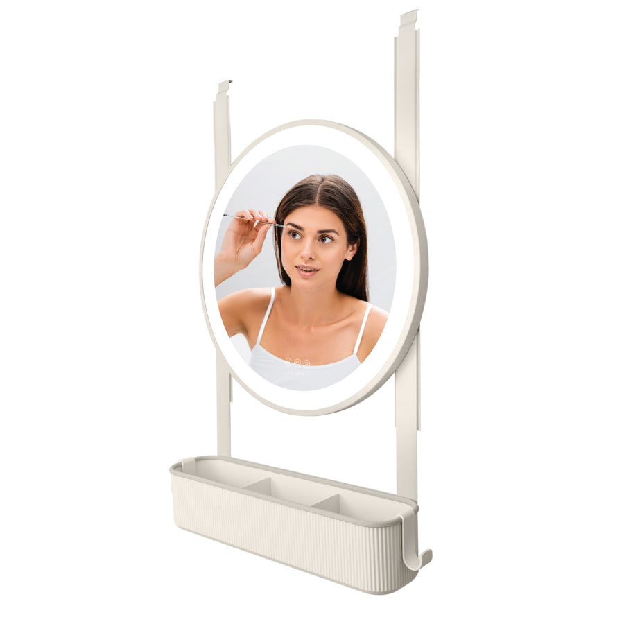 Over-the-Door LED Lighted Styling Station