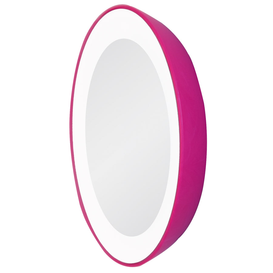 Zadro LED Lighted Compact Mirrors w/ Magnification & Suction Cup Mount