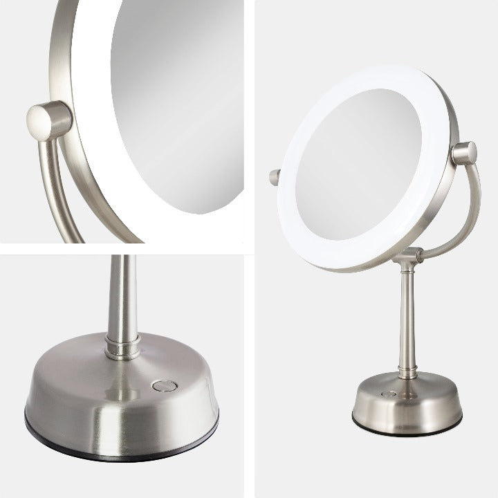 Lexington Lighted Makeup Mirror with Magnification