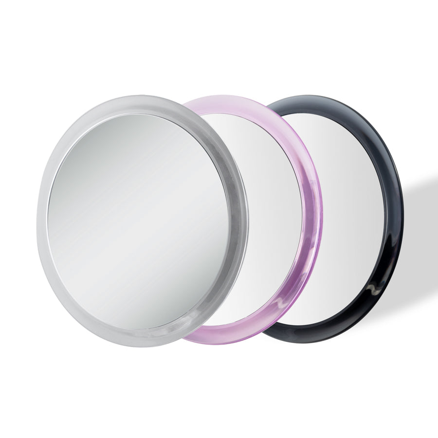 Zadro Travel Shower Mirrors w/ Magnification & Suction Cup Wall Mount