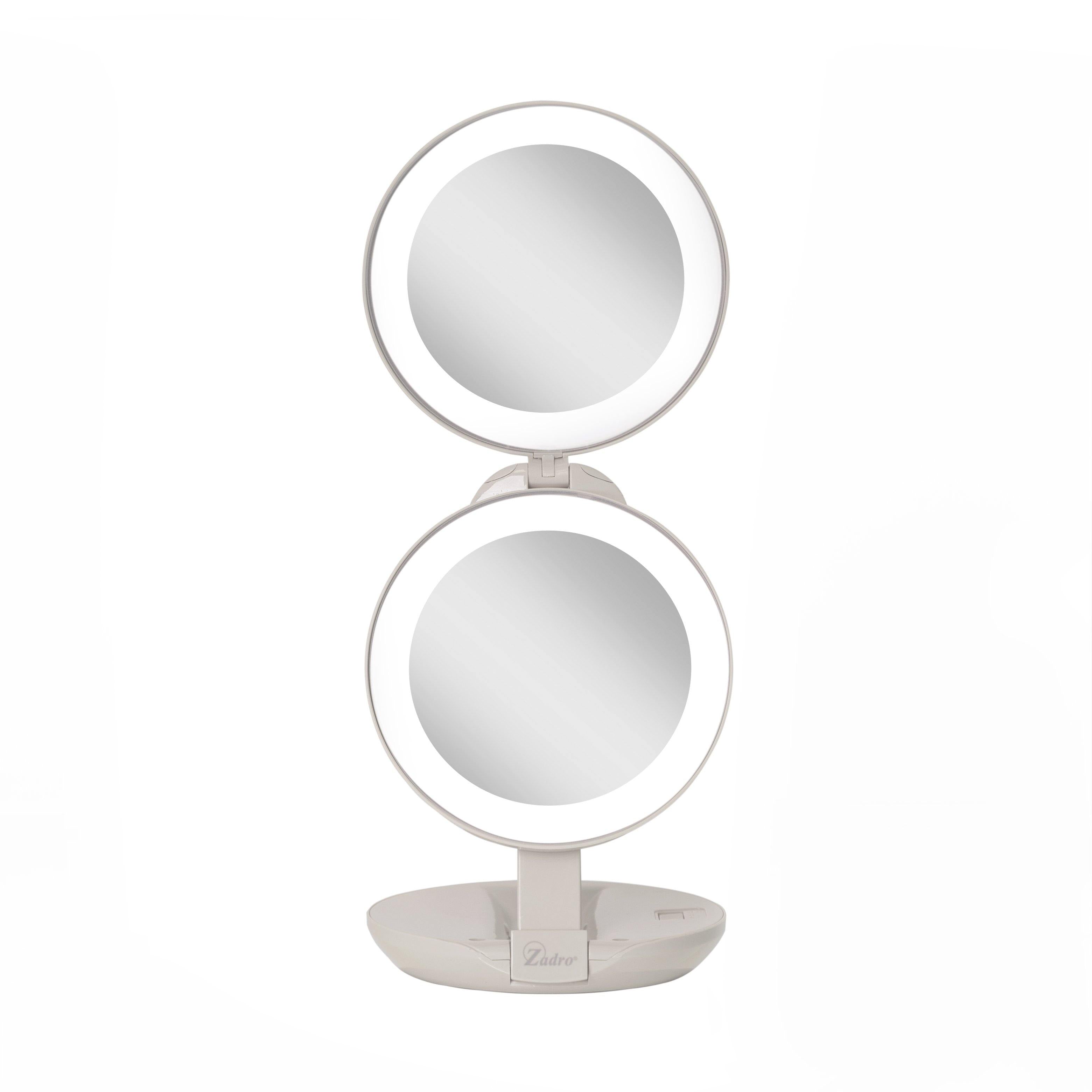Zadro Led Lighted Travel Mirrors For