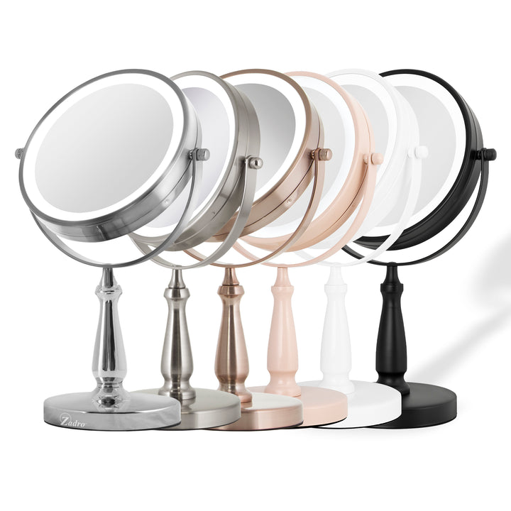 Lighted Makeup Mirror with Magnification