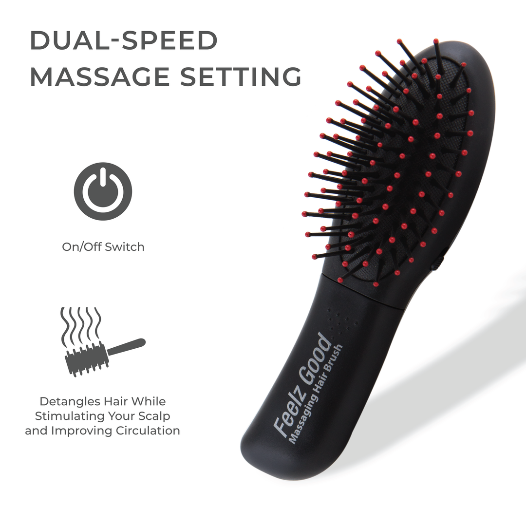 Detangling Hair Brush with Feelz Good Massager
